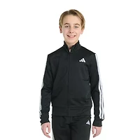 adidas Big Kid Boys Lightweight Iconic Tricot Track Jacket