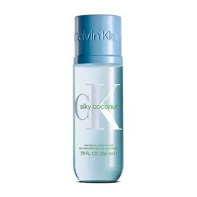 Calvin Klein Ck Silky Coconut Hair & Body Perfume Mist, 8.0 Oz