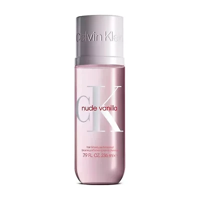 Calvin Klein Ck Nude Vanilla Hair & Body Perfume Mist, 8.0 Oz