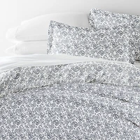 Casual Comfort Premium Ultra Soft 3-pc. Coarse Paisley Print Duvet Cover Set