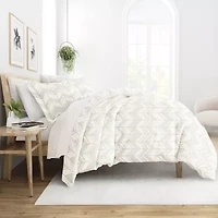 Casual Comfort Ultra Soft Alps Chevron Duvet Set