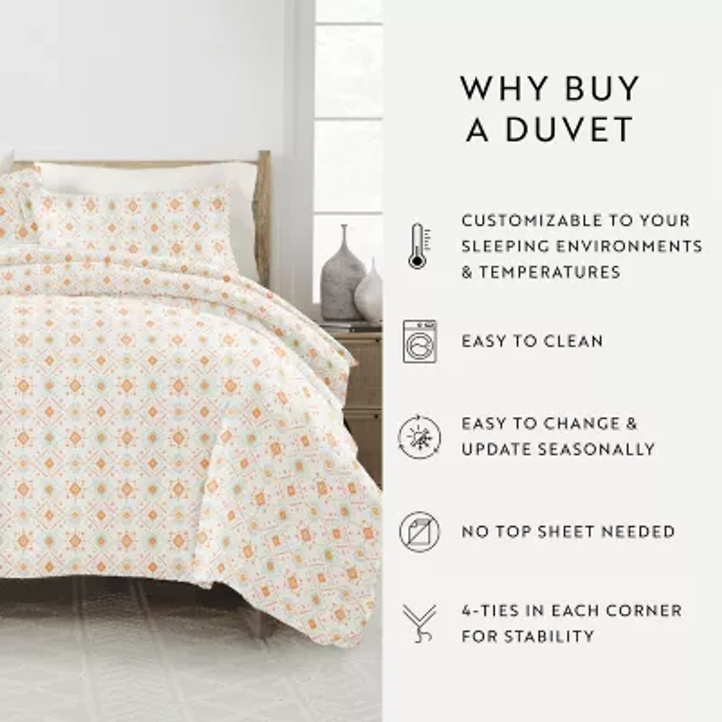 Casual Comfort Premium Ultra Soft Aztec Dreams Duvet Cover Set