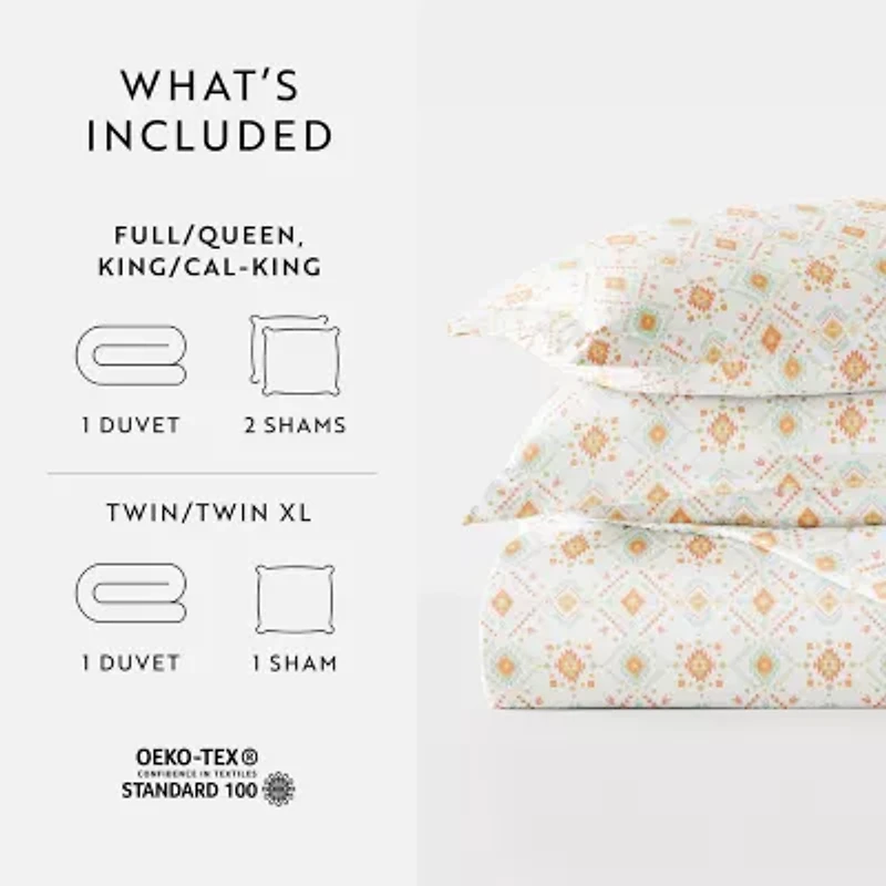 Casual Comfort Premium Ultra Soft Aztec Dreams Duvet Cover Set