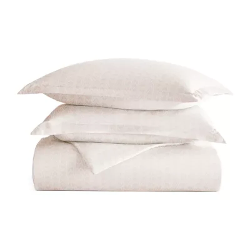 Casual Comfort Premium Ultra Soft Classic Pink Pattern Duvet Cover Set