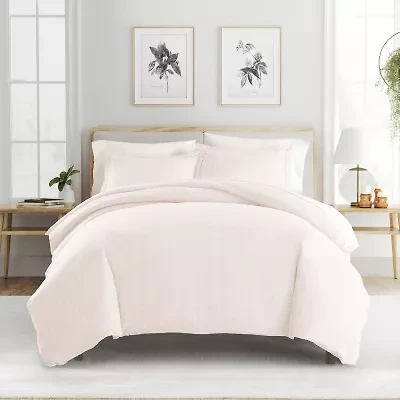 Casual Comfort Premium Ultra Soft Classic Pink Pattern Duvet Cover Set
