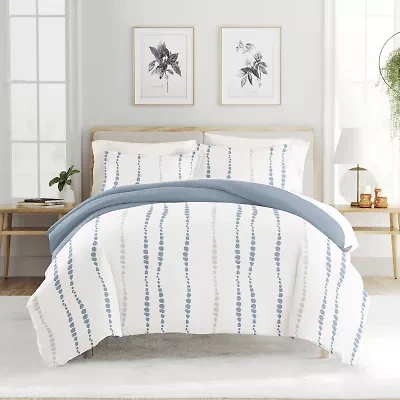 Casual Comfort Urban Vibe Pattern Oversized Reversible Duvet Cover Set