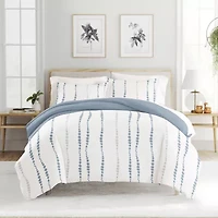 Casual Comfort Urban Vibe Pattern Oversized Reversible Duvet Cover Set