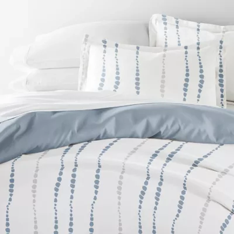 Casual Comfort Urban Vibe Pattern Oversized Reversible Duvet Cover Set