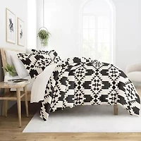 Casual Comfort Adobe Diamond Patterned Duvet Cover Set