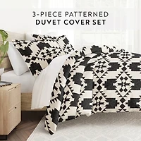 Casual Comfort Adobe Diamond Patterned Duvet Cover Set