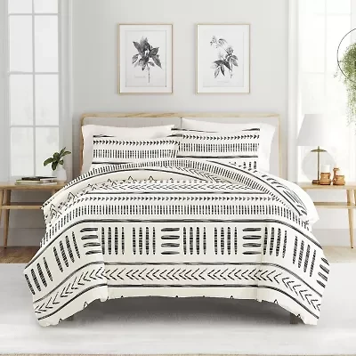 Casual Comfort Arrow Dreams Patterned Duvet Cover Set