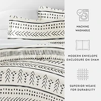 Casual Comfort Arrow Dreams Patterned Duvet Cover Set