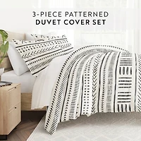 Casual Comfort Arrow Dreams Patterned Duvet Cover Set