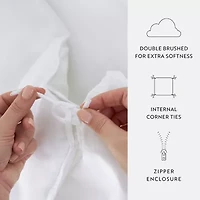 Casual Comfort Premium Ultra Soft Duvet Cover Set