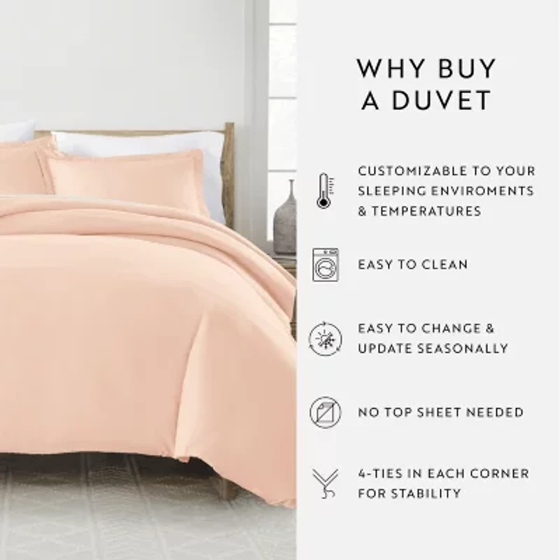 Casual Comfort Premium Ultra Soft Duvet Cover Set