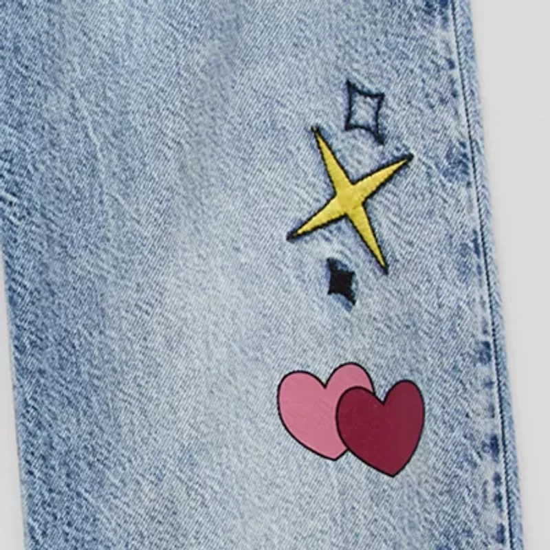 Thereabouts Little & Big Kid Girls Baggy Fit Jean