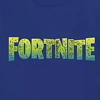 Big Boys Crew Neck Short Sleeve Fortnite Graphic T-Shirt