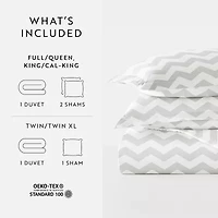 Casual Comfort Premium Ultra Soft Arrow Pattern Duvet Cover Set