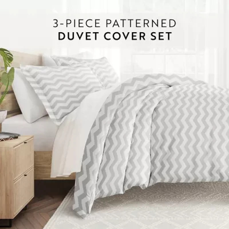 Casual Comfort Premium Ultra Soft Arrow Pattern Duvet Cover Set