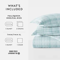 Casual Comfort Premium Ultra Soft Polka Dot Pattern Duvet Cover Set