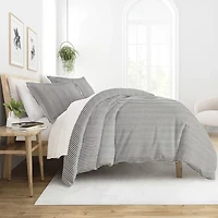 Casual Comfort Premium Ultra Soft Ribbon Pattern Duvet Cover Set