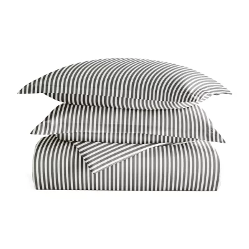 Casual Comfort Premium Ultra Soft Ribbon Pattern Duvet Cover Set