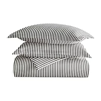 Casual Comfort Premium Ultra Soft Ribbon Pattern Duvet Cover Set