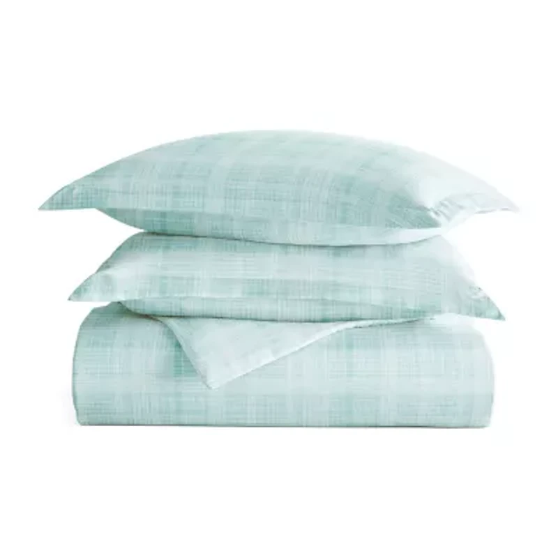 Casual Comfort™ Premium Ultra Soft Thatch Pattern Duvet Cover Set