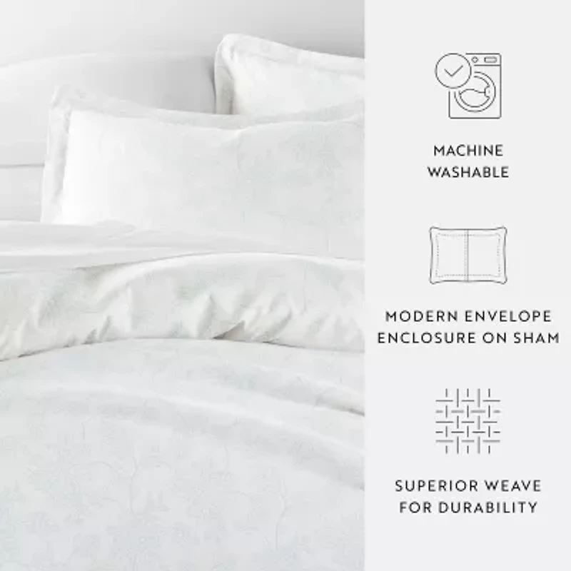Casual Comfort™ Premium Ultra Soft Vine Pattern Duvet Cover Set