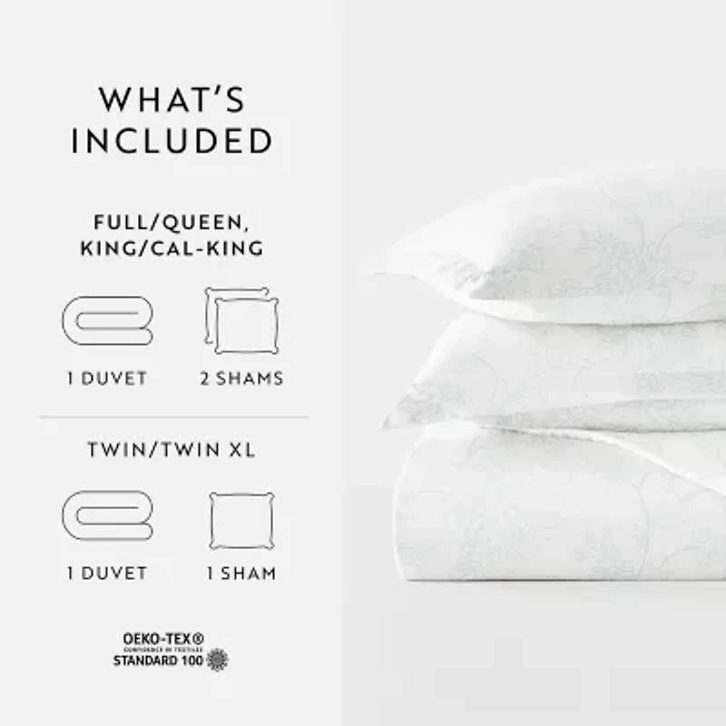 Casual Comfort™ Premium Ultra Soft Vine Pattern Duvet Cover Set