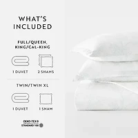 Casual Comfort™ Premium Ultra Soft Vine Pattern Duvet Cover Set