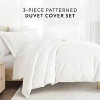 Casual Comfort™ Premium Ultra Soft Vine Pattern Duvet Cover Set