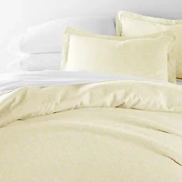Casual Comfort Premium Ultra Soft Wheatfield Pattern Duvet Cover Set