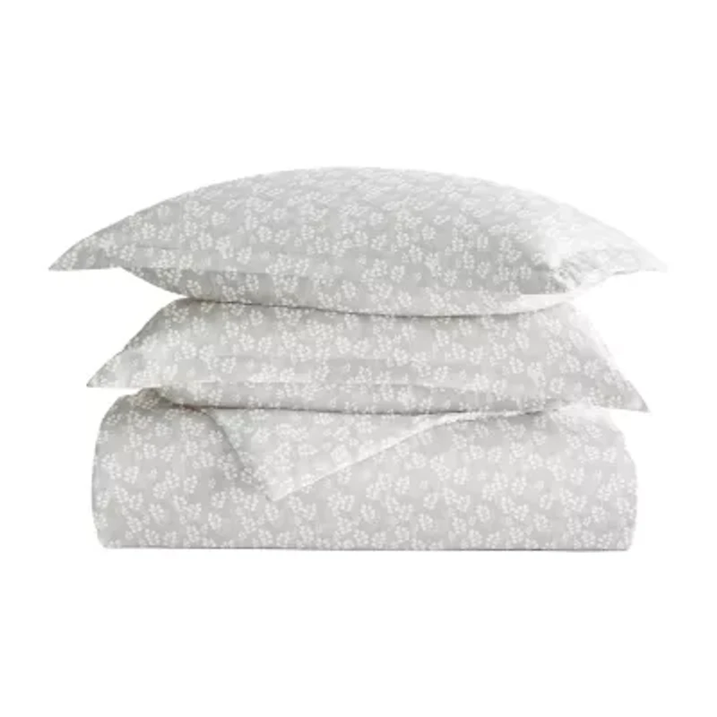 Casual Comfort Premium Ultra Soft Wheatfield Pattern Duvet Cover Set
