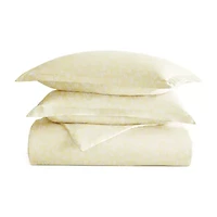 Casual Comfort Premium Ultra Soft Wheatfield Pattern Duvet Cover Set