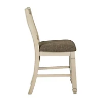 Signature Design by Ashley® Roanoke Set of 2 Upholstered Counter Height Stools