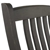 Signature Design by Ashley® Set of 2 Hilton Slatted-Back Upholstered Dining Side Chairs