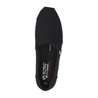 Skechers Bobs Plush Peace And Love Womens Closed Toe Slip-On Shoe