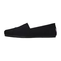 Skechers Bobs Plush Peace And Love Womens Closed Toe Slip-On Shoe