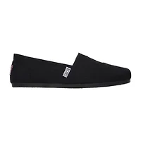 Skechers Bobs Plush Peace And Love Womens Closed Toe Slip-On Shoe