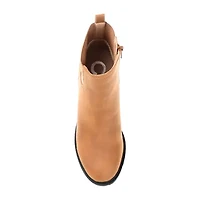 Journee Collection Womens Hallie Stacked Heel Booties