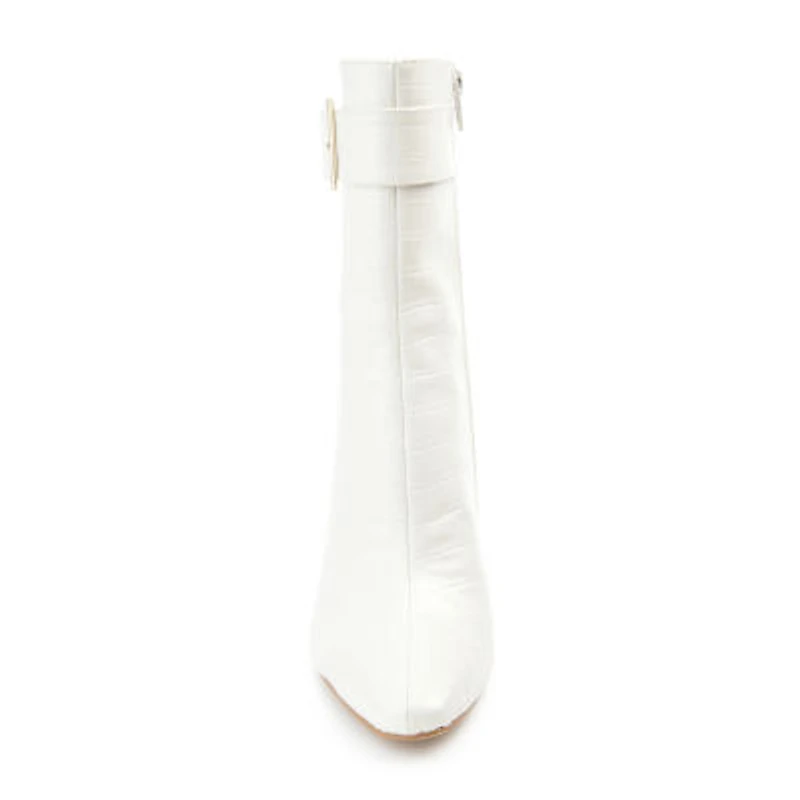 Journee Collection Womens Elanie Block Heel Booties