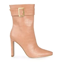 Journee Collection Womens Elanie Block Heel Booties