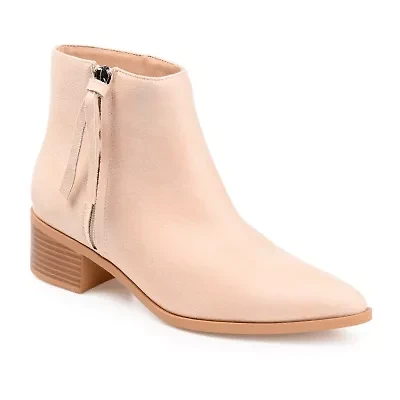 Journee Collection Womens Sadiya Stacked Heel Booties
