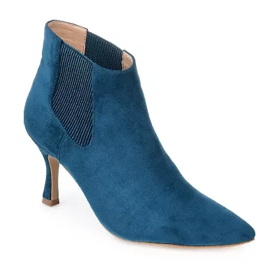 Journee Collection Womens Elitta Kitten Heel Booties