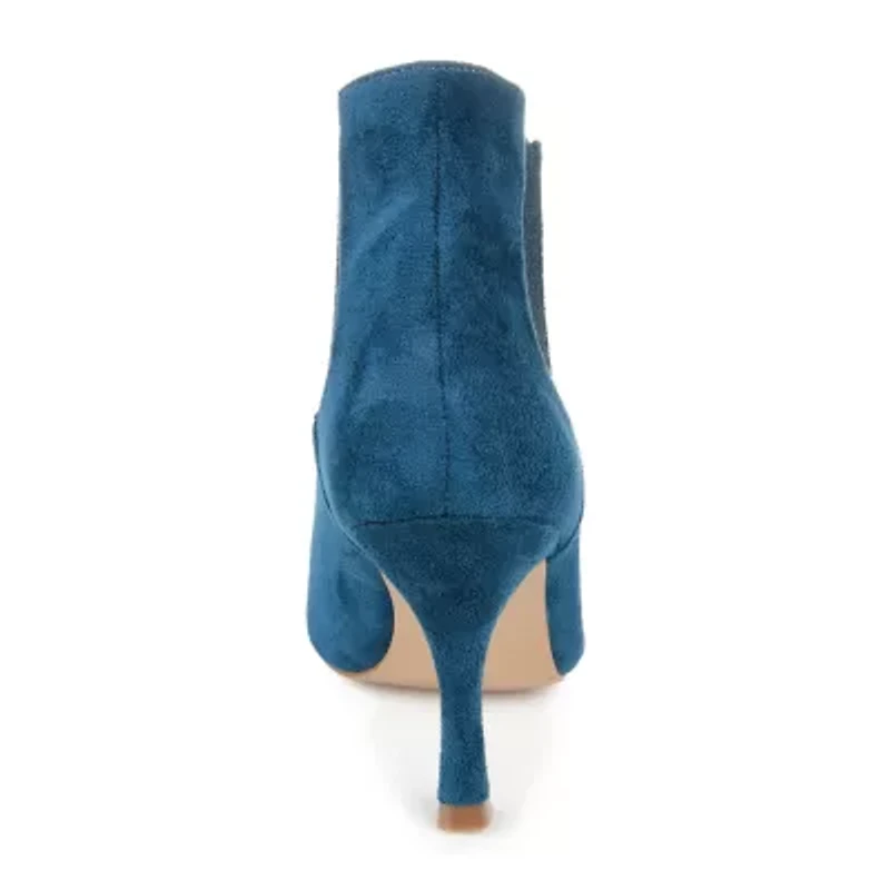 Journee Collection Womens Elitta Kitten Heel Booties