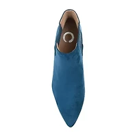 Journee Collection Womens Elitta Kitten Heel Booties