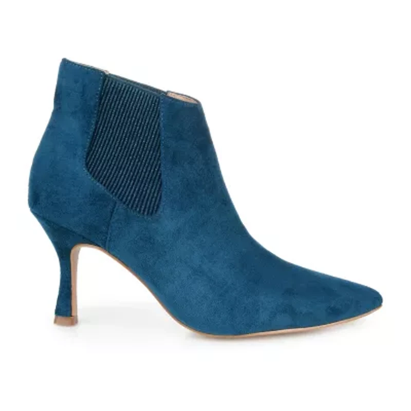 Journee Collection Womens Elitta Kitten Heel Booties