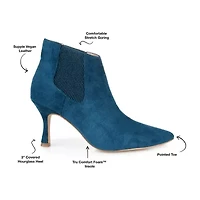 Journee Collection Womens Elitta Kitten Heel Booties