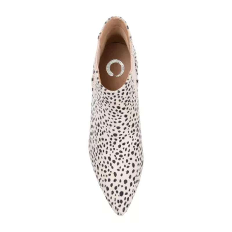Journee Collection Womens Elitta Kitten Heel Booties